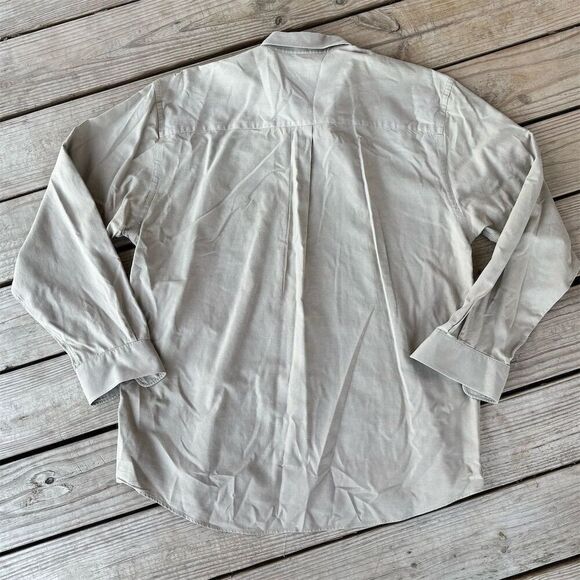 Cutter & Buck Men's XL Tan Long Sleeve Baylor University Shirt - Picture 2 of 5